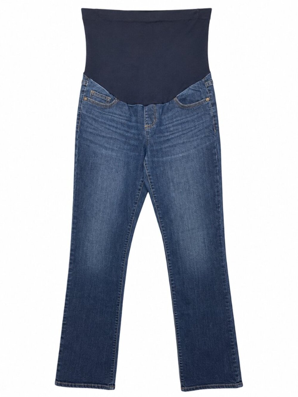 Liz Lange Target Maternity Full Panel Straight Leg Jeans Size 2